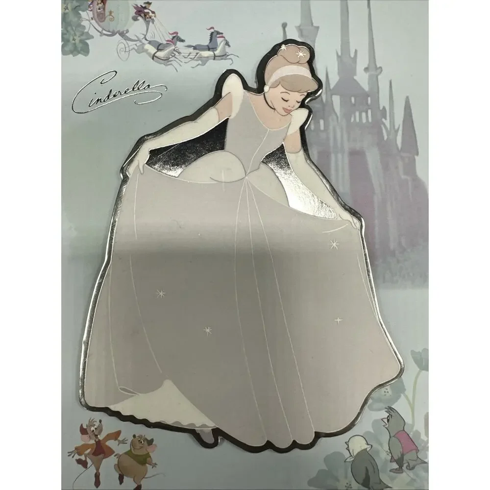 New Disney Storybook Princess Cinderella 12 Eye Shadow Makeup Palette w/ Mirror - Picture 2 of 7
